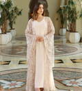 An elegant and luxurious abaya
